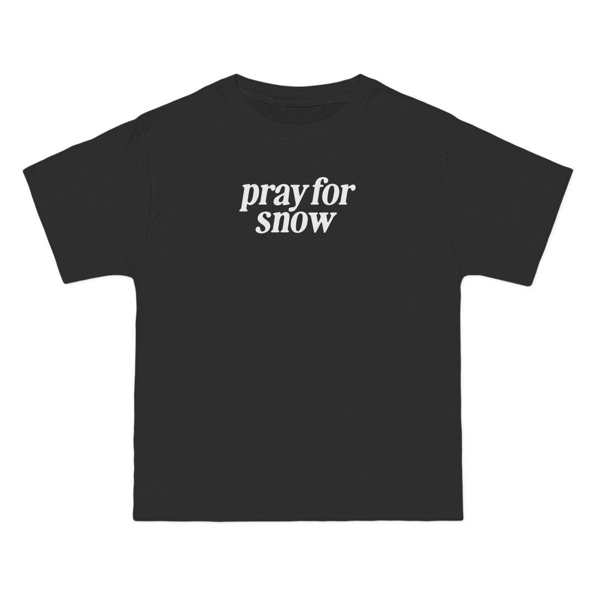 Pray for Snow Powder to the People Boxy Tee