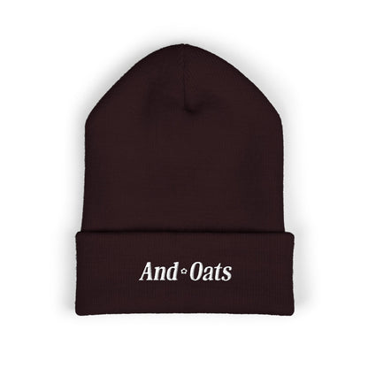And Oats Flowers Beanie