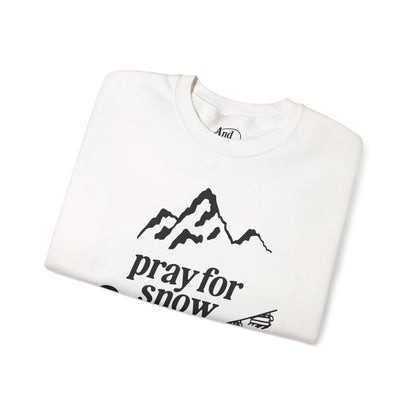 Pray for Snow Crewneck