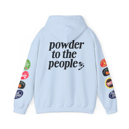 Pray for Snow / Powder to the People Hoodie