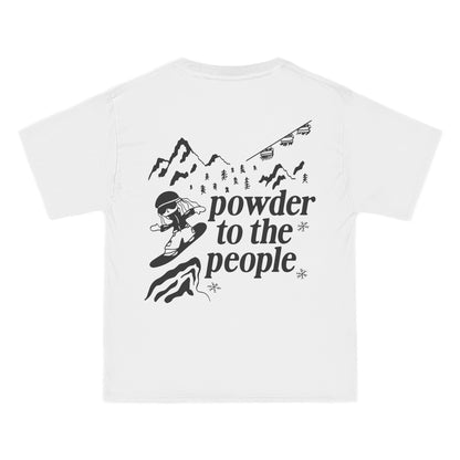Powder to the People Tee