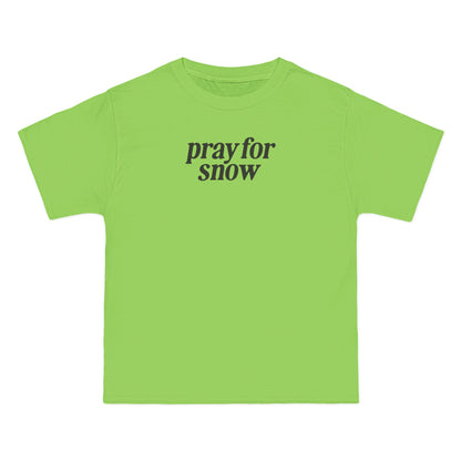 Pray for Snow Powder to the People Boxy Tee