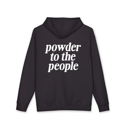 Powder to the People Heavyweight Fleece-Lined Hoodie