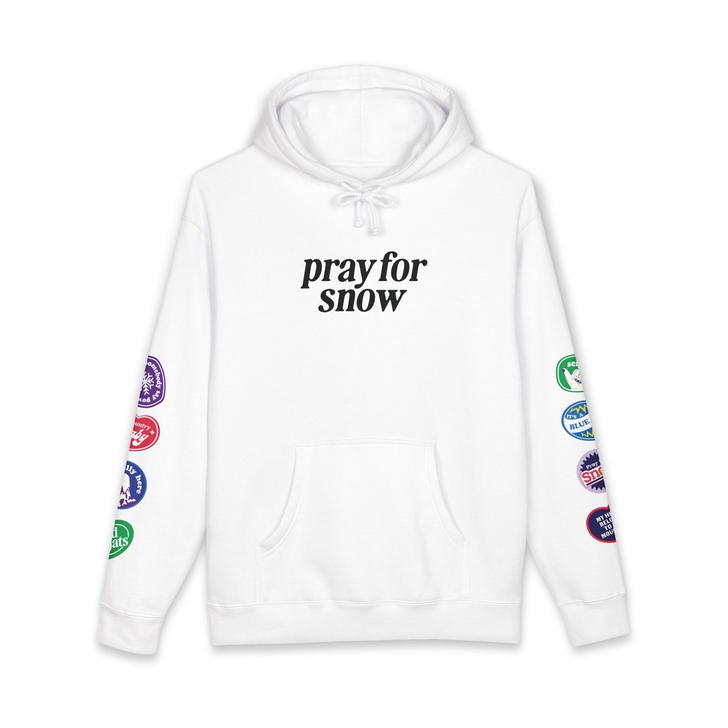 Ski Baby Heavyweight Fleece-Lined Hoodie