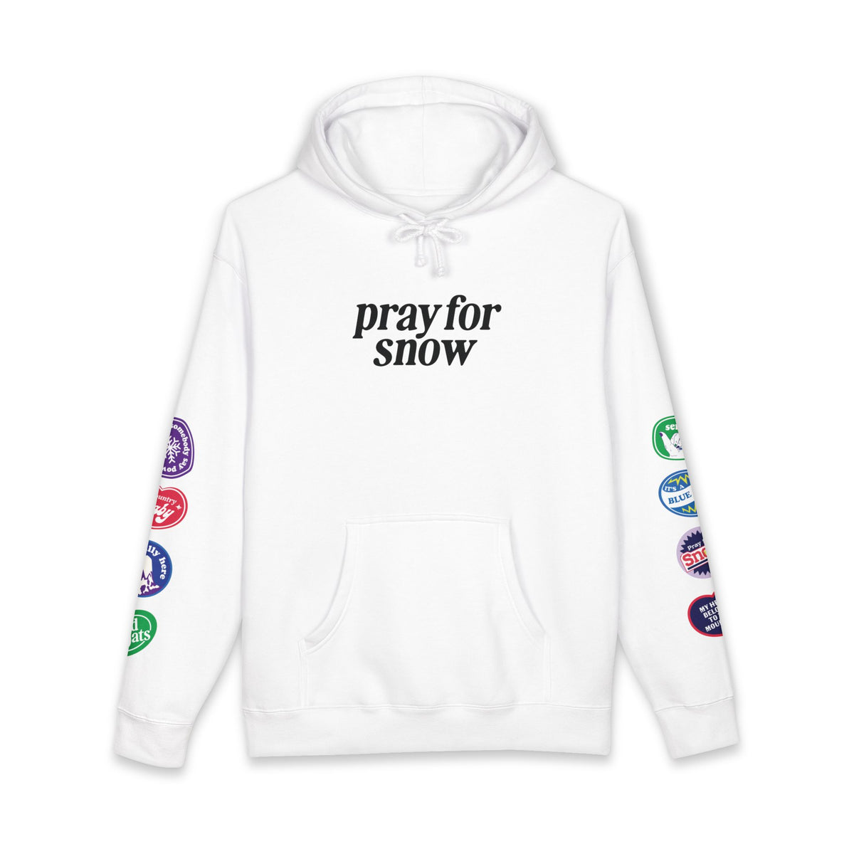 Ski Baby Heavyweight Fleece-Lined Hoodie