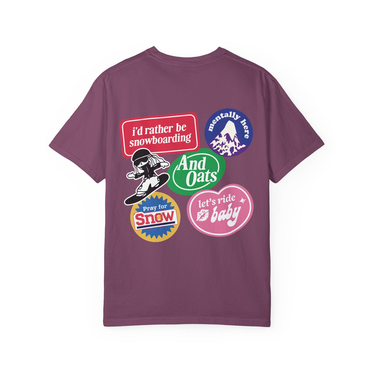 I'd Rather Be Snowboarding Tee