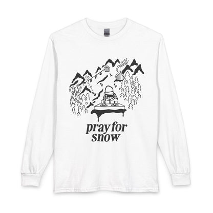 Pray for Snowboarding Long Sleeve