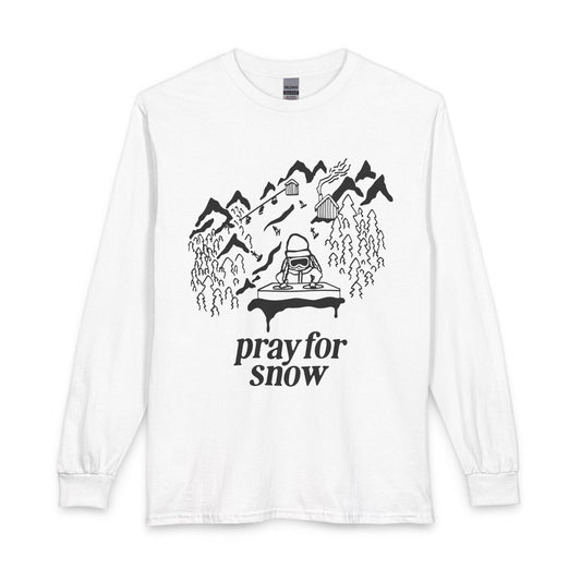 Pray for Snowboarding Long Sleeve