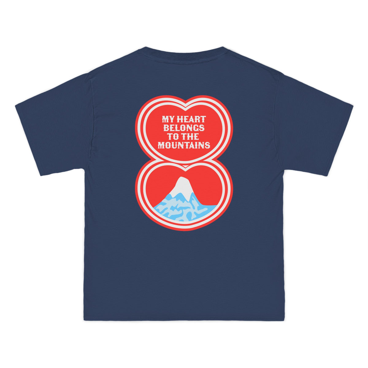 My Heart Belongs to the Mountains Boxy Tee