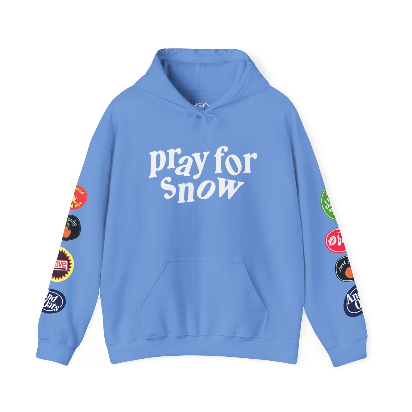 Pray for Snow / Powder to the People Hoodie