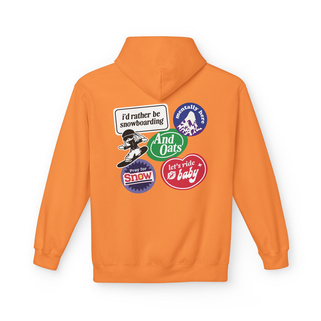 I'd Rather Be Snowboarding Hoodie