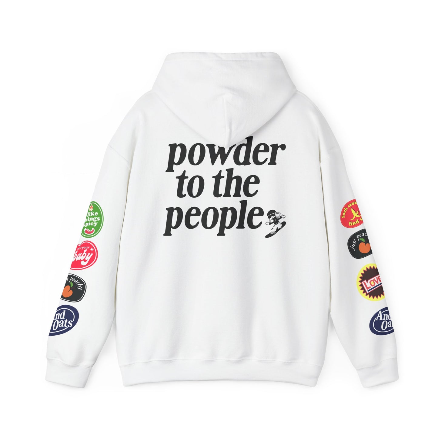 Pray for Snow / Powder to the People Hoodie