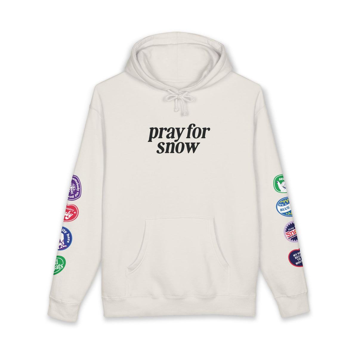 Ski Baby Heavyweight Fleece-Lined Hoodie