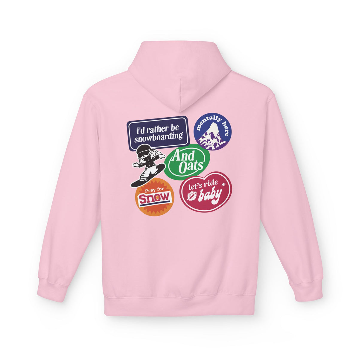 I'd Rather Be Snowboarding Hoodie