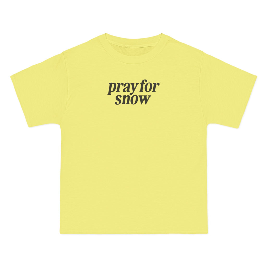 Pray for Snow Powder to the People Boxy Tee