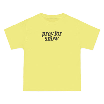 Pray for Snow Powder to the People Boxy Tee