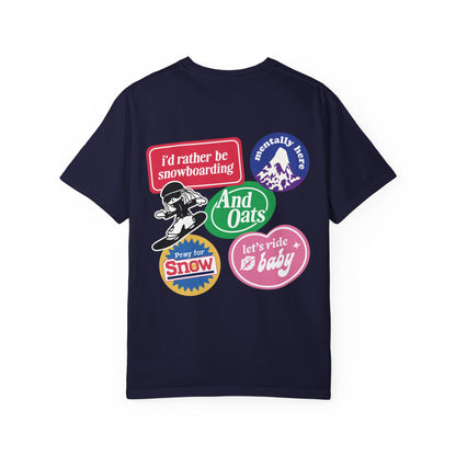 I'd Rather Be Snowboarding Tee