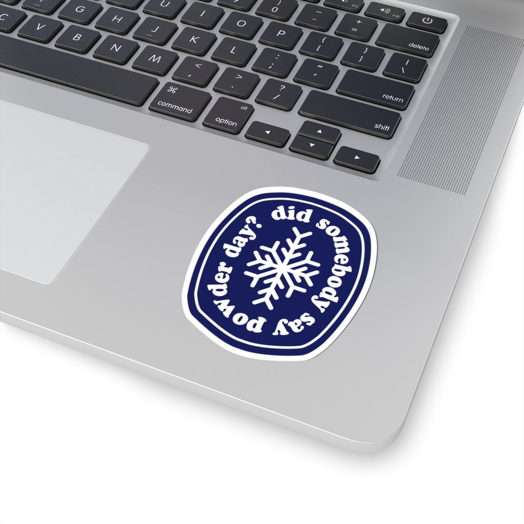 Pow Day Sticker