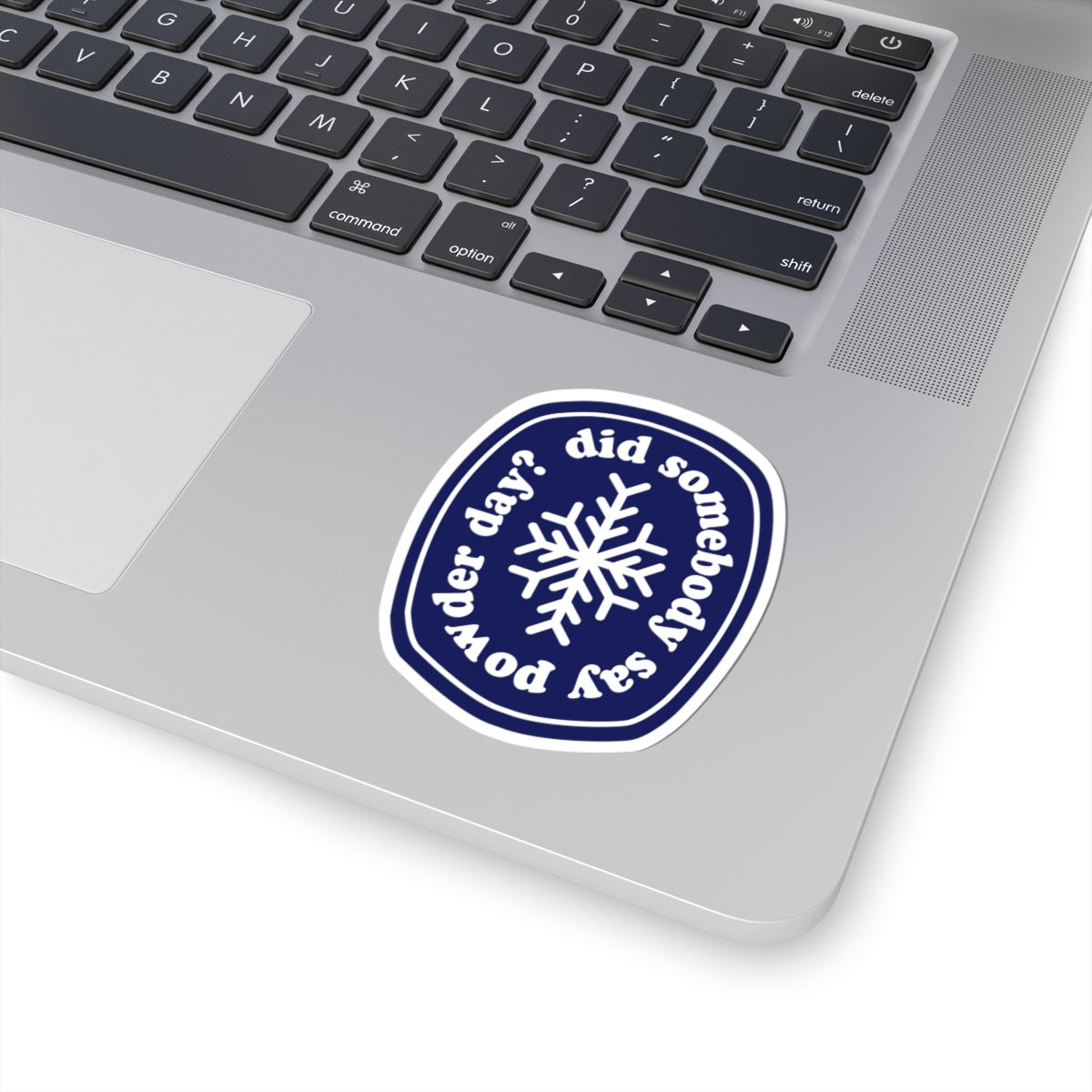 Pow Day Sticker