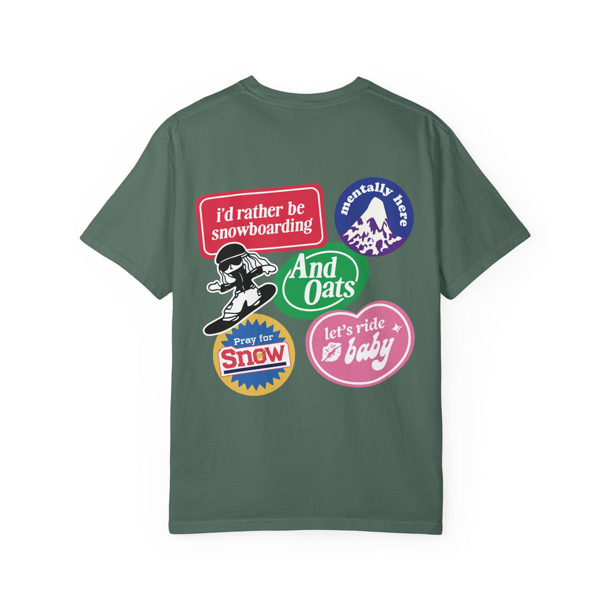 I'd Rather Be Snowboarding Tee
