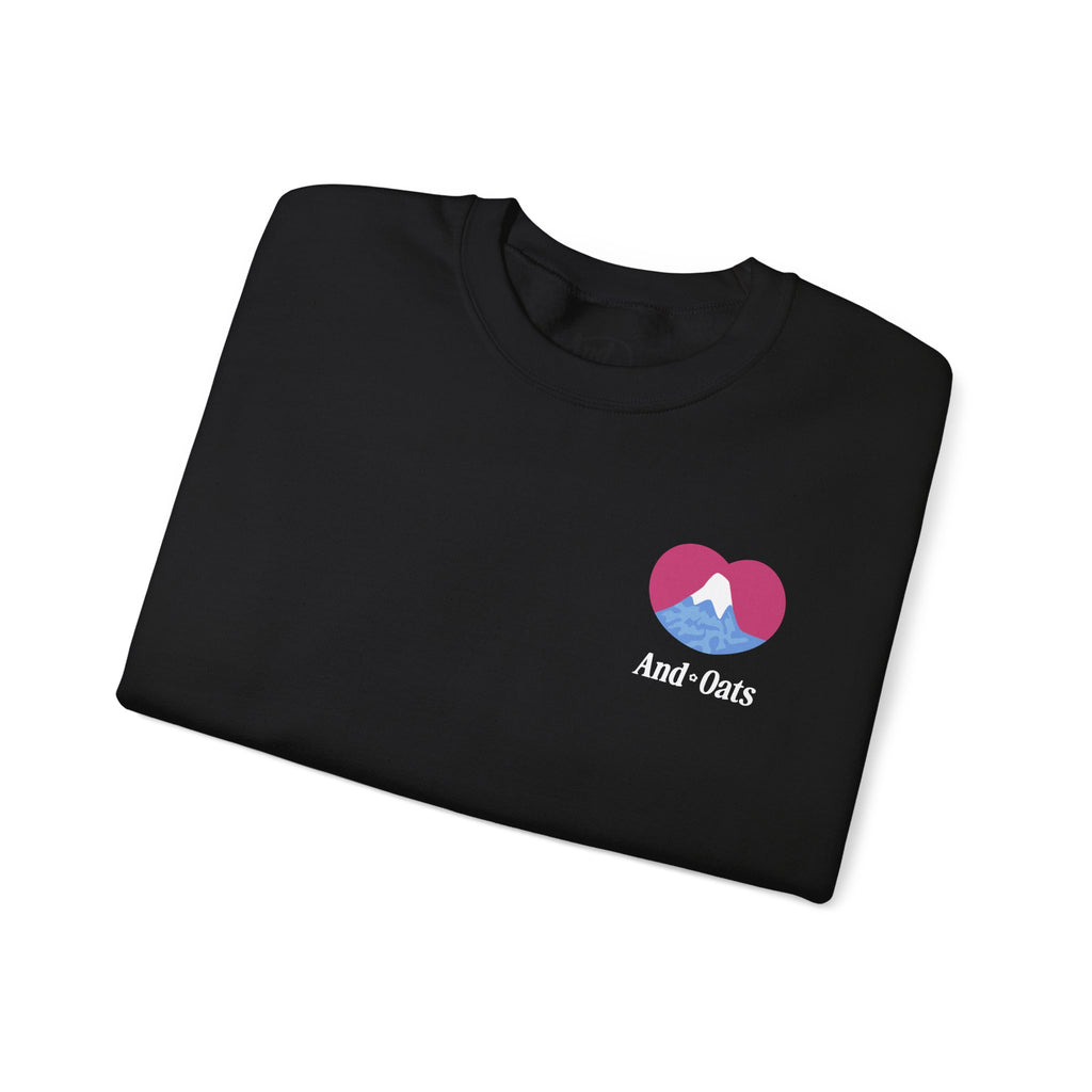 My Heart Belongs to the Mountains Crewneck