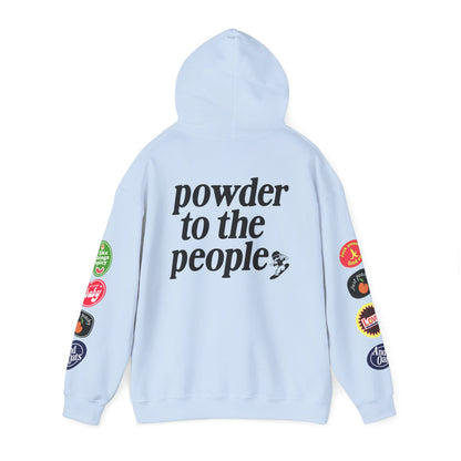 Pray for Snow / Powder to the People Hoodie