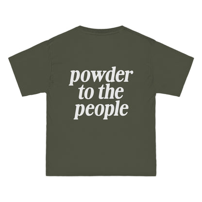 Pray for Snow Powder to the People Boxy Tee