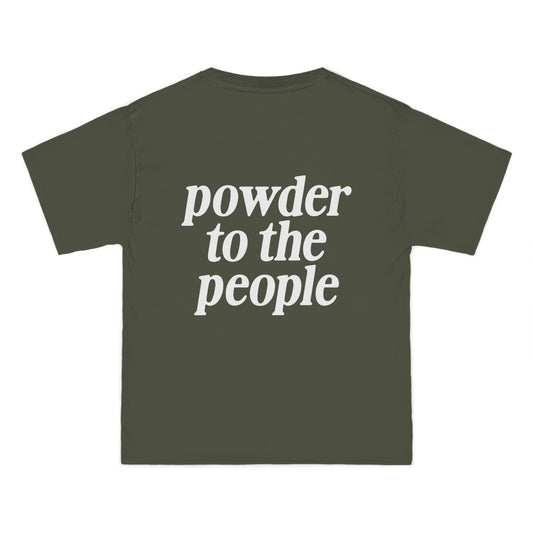 Pray for Snow Powder to the People Boxy Tee
