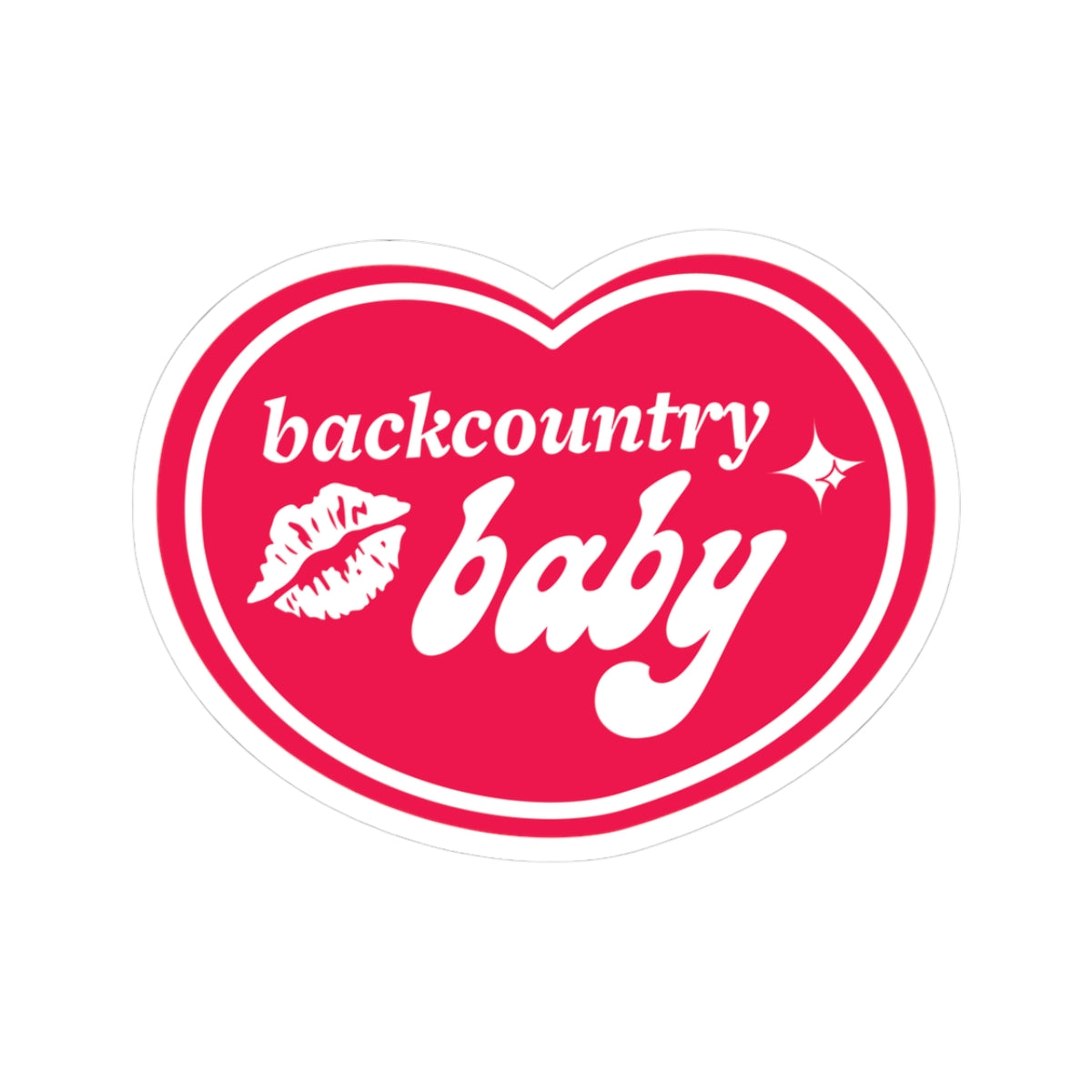Backcountry Baby Sticker
