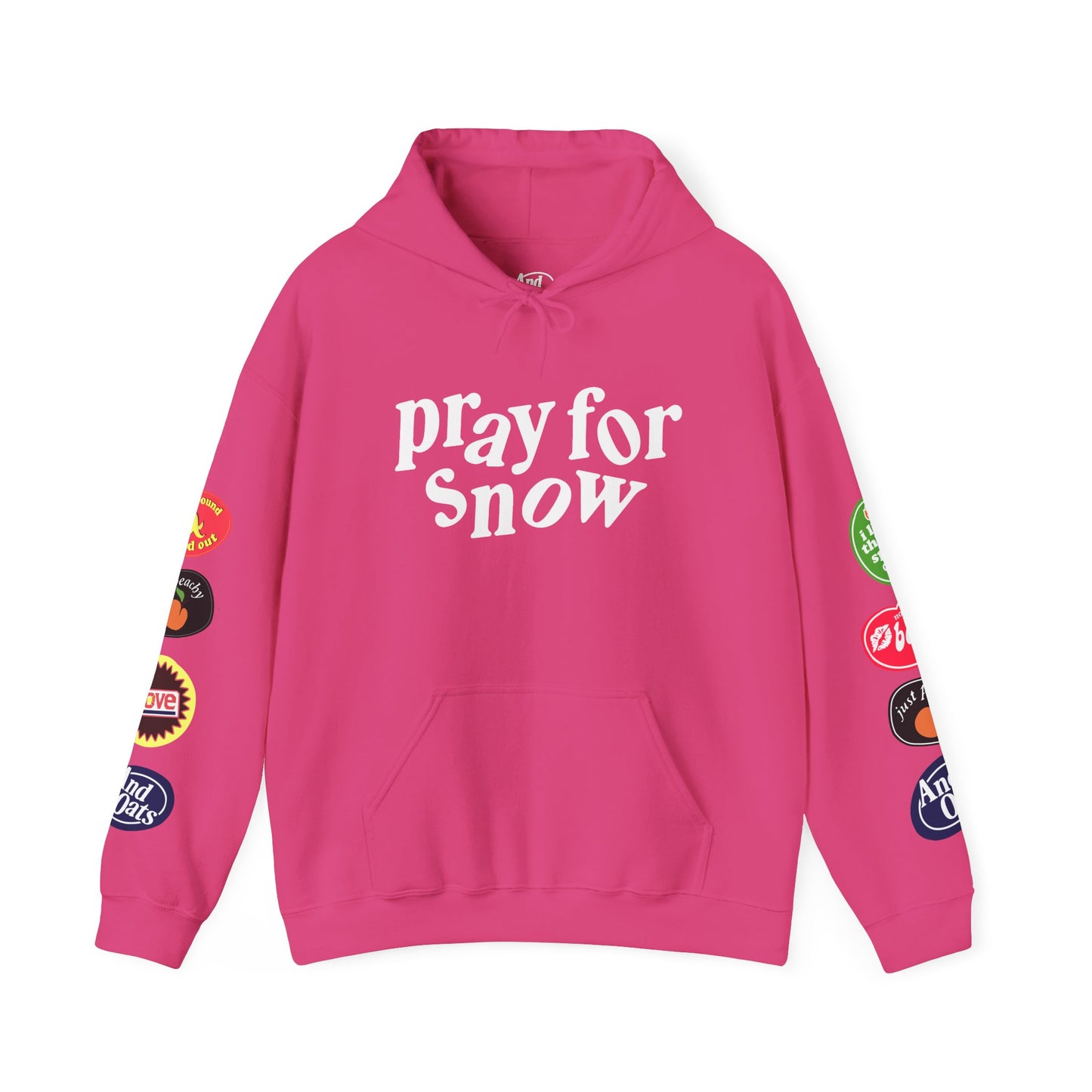 Pray for Snow / Powder to the People Hoodie