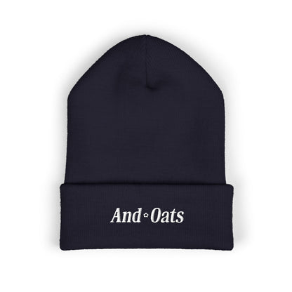 And Oats Flowers Beanie