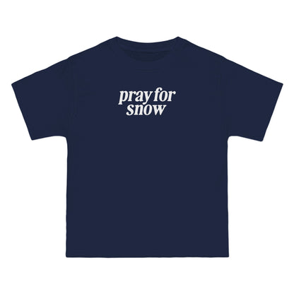 Pray for Snow Powder to the People Boxy Tee