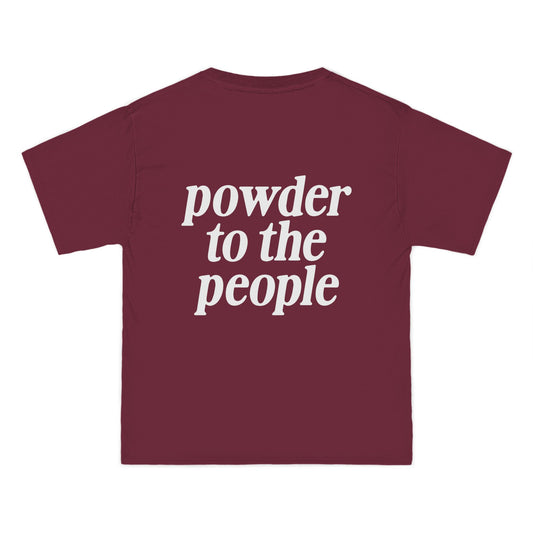 Pray for Snow Powder to the People Boxy Tee
