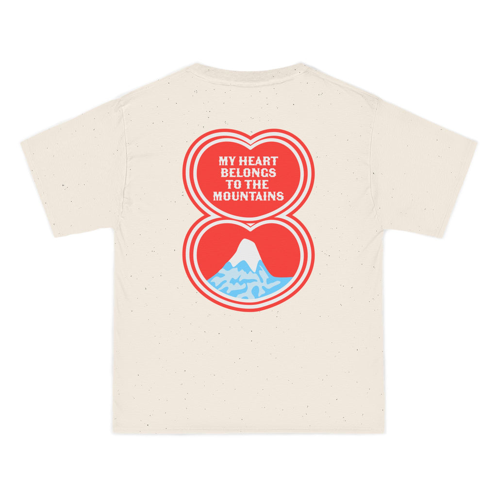 My Heart Belongs to the Mountains Boxy Tee