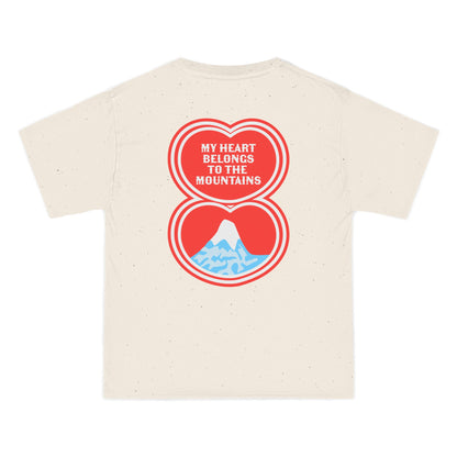 My Heart Belongs to the Mountains Boxy Tee