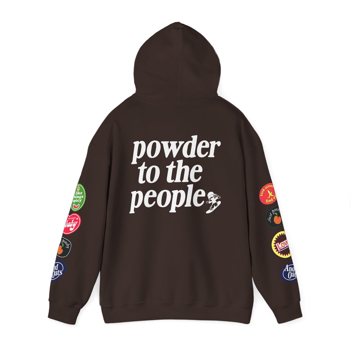 Pray for Snow / Powder to the People Hoodie