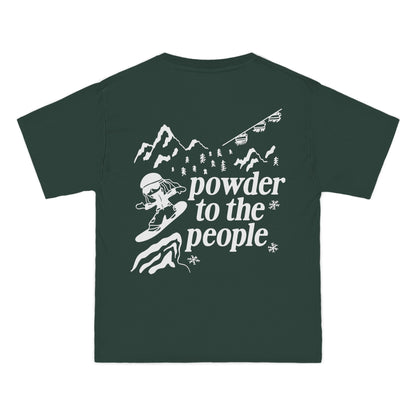 Powder to the People Tee