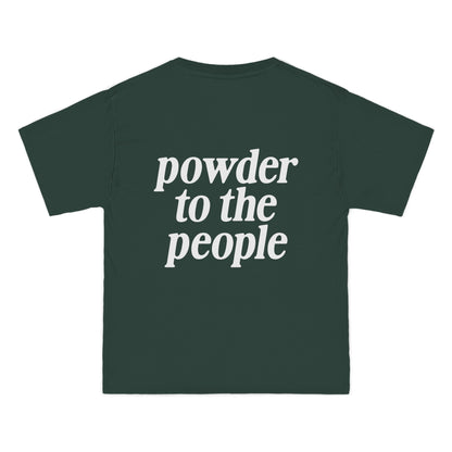 Pray for Snow Powder to the People Boxy Tee
