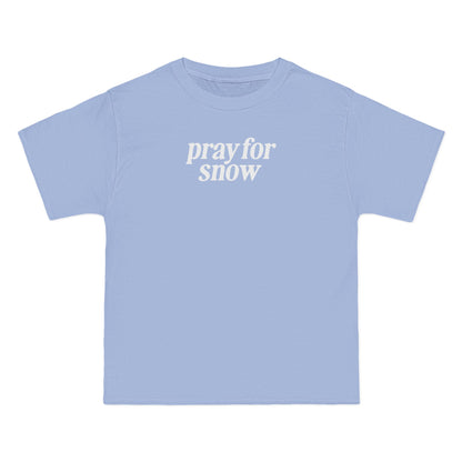Pray for Snow Powder to the People Boxy Tee