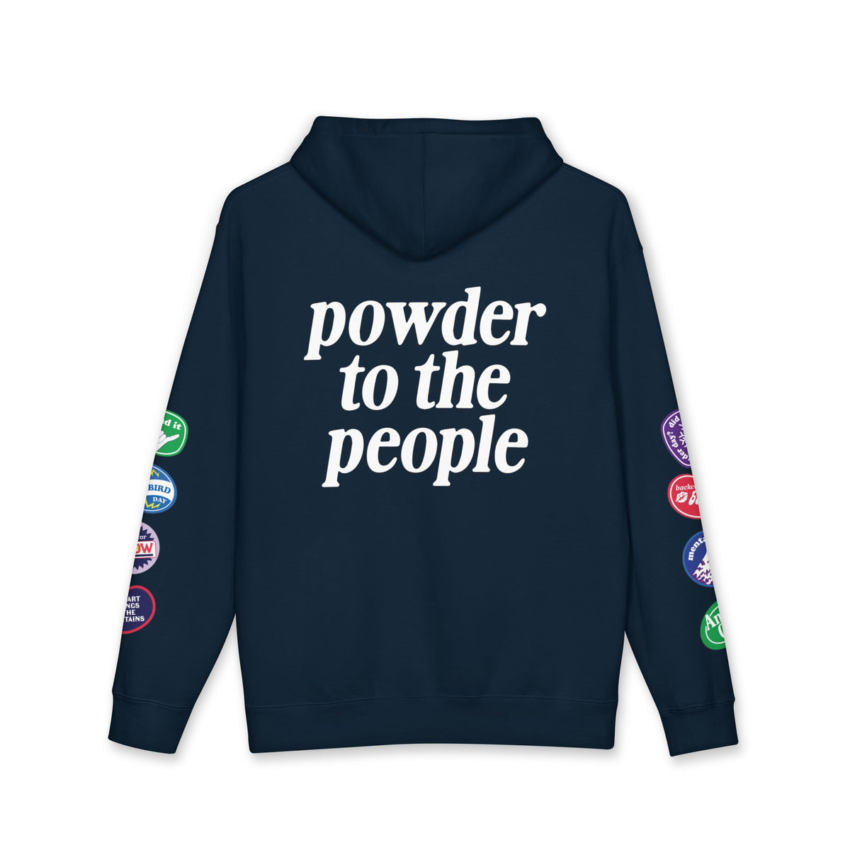 Ski Baby Heavyweight Fleece-Lined Hoodie
