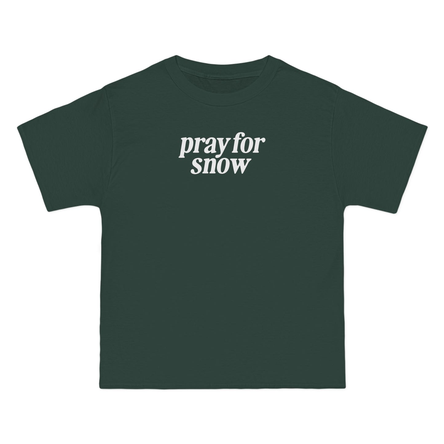 Pray for Snow Powder to the People Boxy Tee