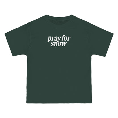 Pray for Snow Powder to the People Boxy Tee