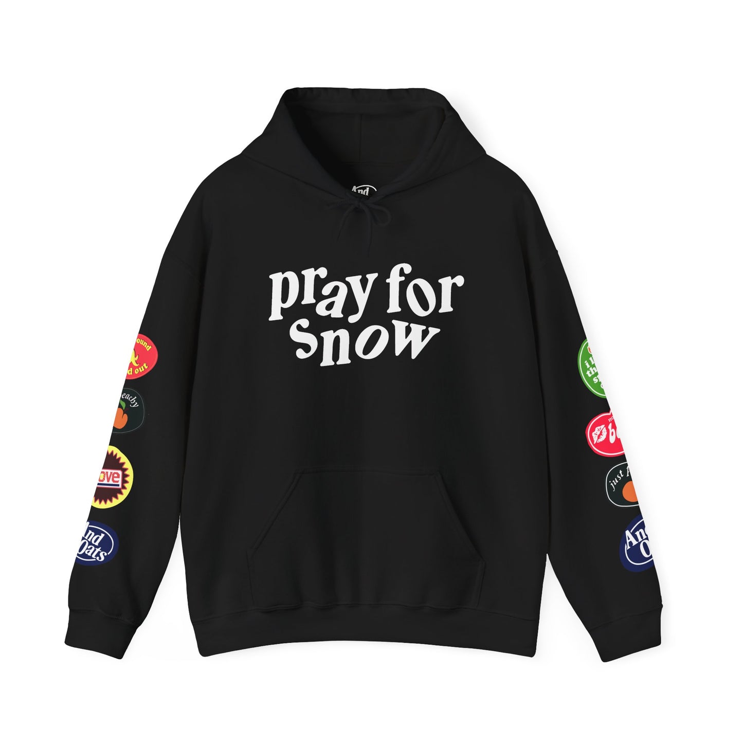 Pray for Snow / Powder to the People Hoodie