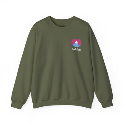 My Heart Belongs to the Mountains Crewneck