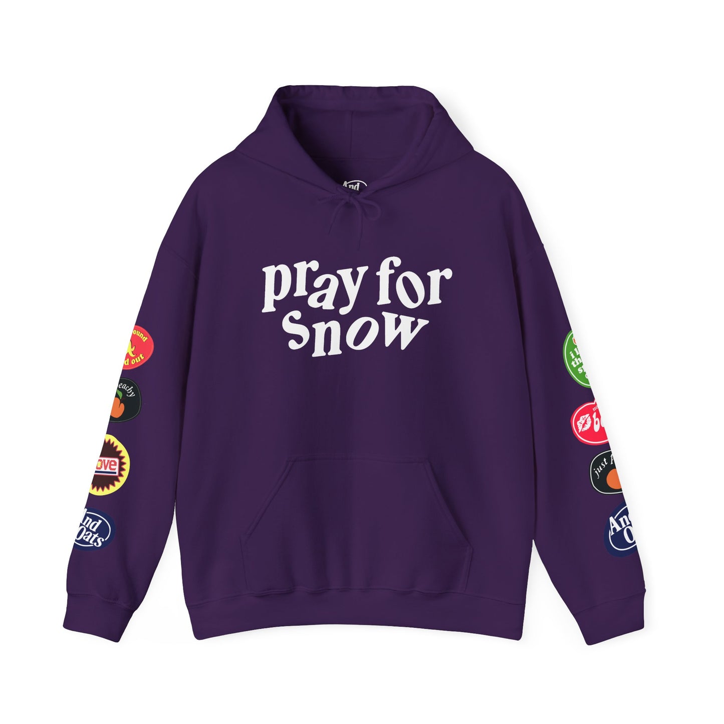 Pray for Snow / Powder to the People Hoodie