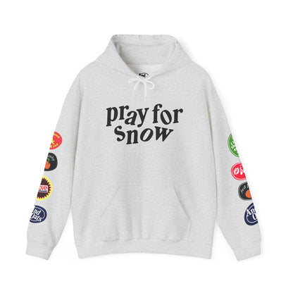 Pray for Snow / Powder to the People Hoodie
