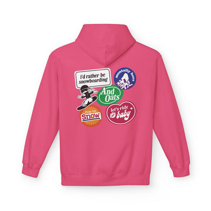 I'd Rather Be Snowboarding Hoodie