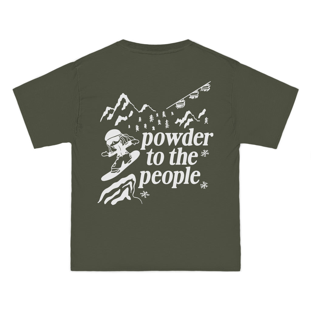 Powder to the People Tee