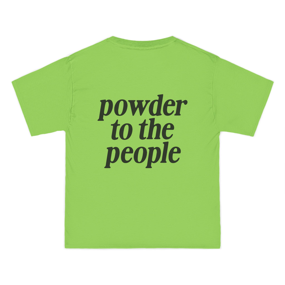 Pray for Snow Powder to the People Boxy Tee