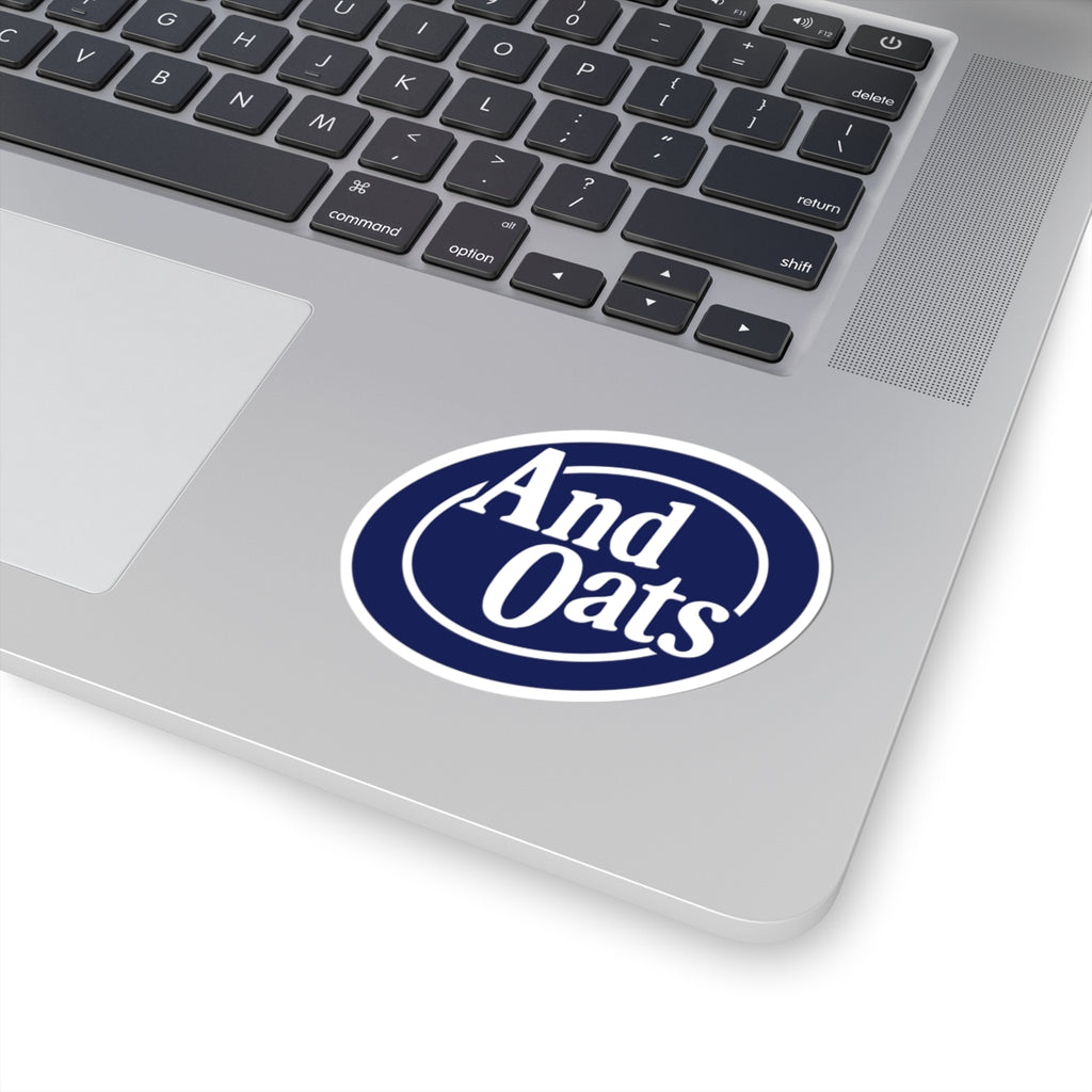 And Oats Retro Sticker